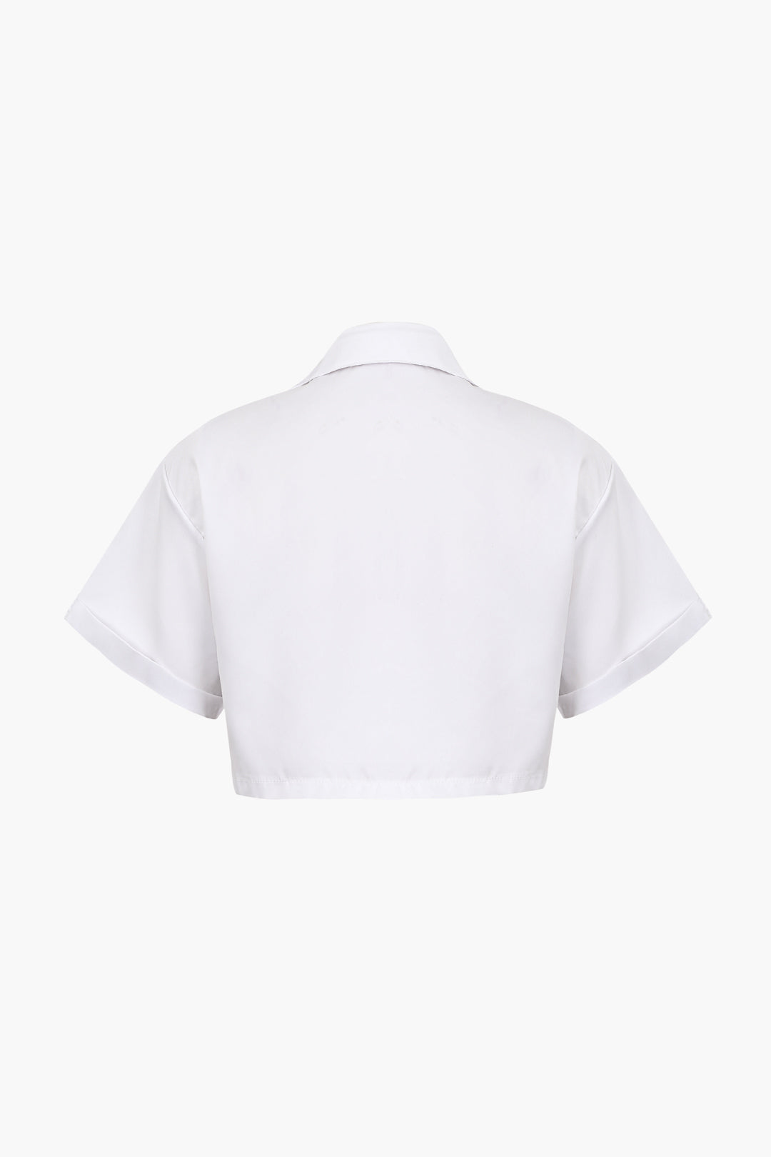 Podstawowa koszula z klapką i kieszeniami, wywijanym brzegiem